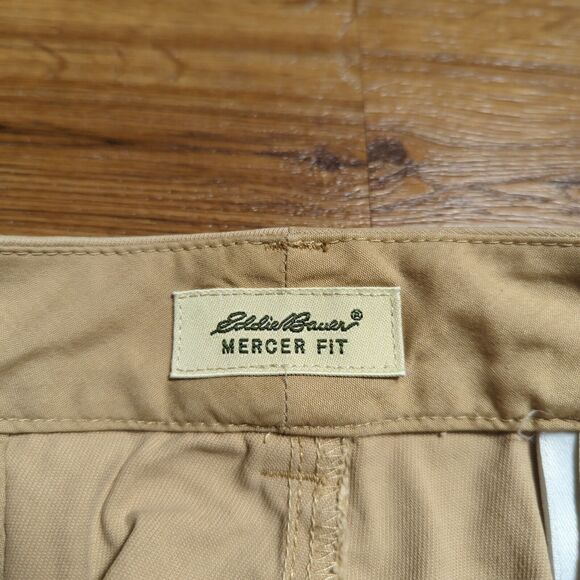 Eddie Bauer Mercer Fit Pants Womens Size 10 Beige Casual Flared Leg - Picture 4 of 10